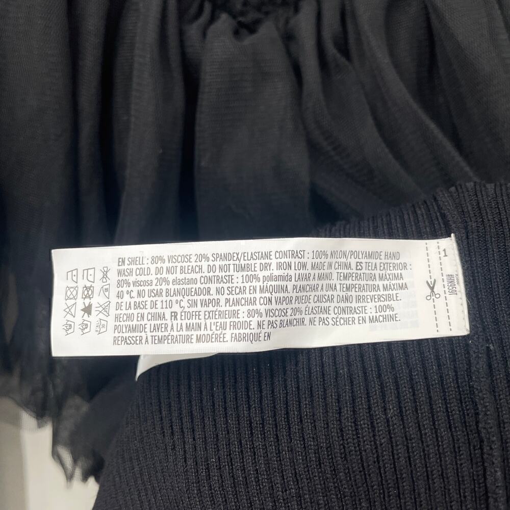 Endless Rose Black Ruffled Blouse - Picture 4 of 5